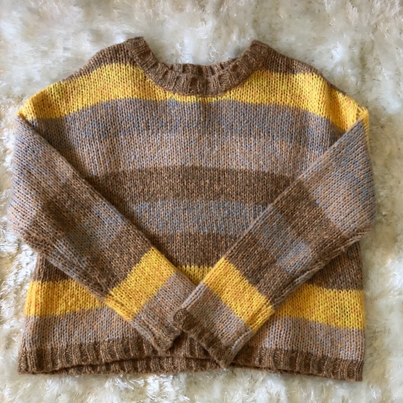 Moon and Madison Sweaters - Quality Knit Striped Sweater
